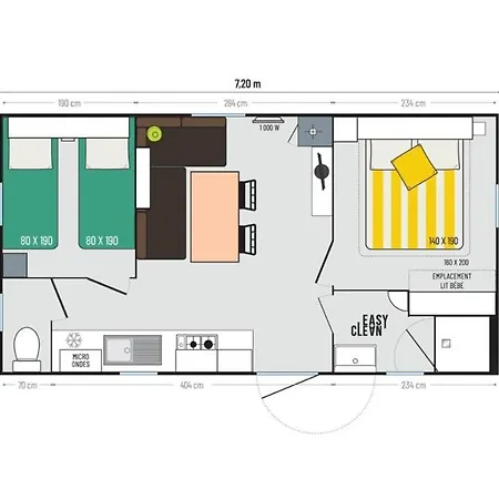 Campingplatz Le Clos Des Genets Quend